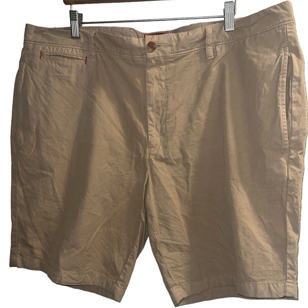 ✨Untuckit Men’s 7" Chino Pima Cotton Sz 42 Khaki Shorts✨